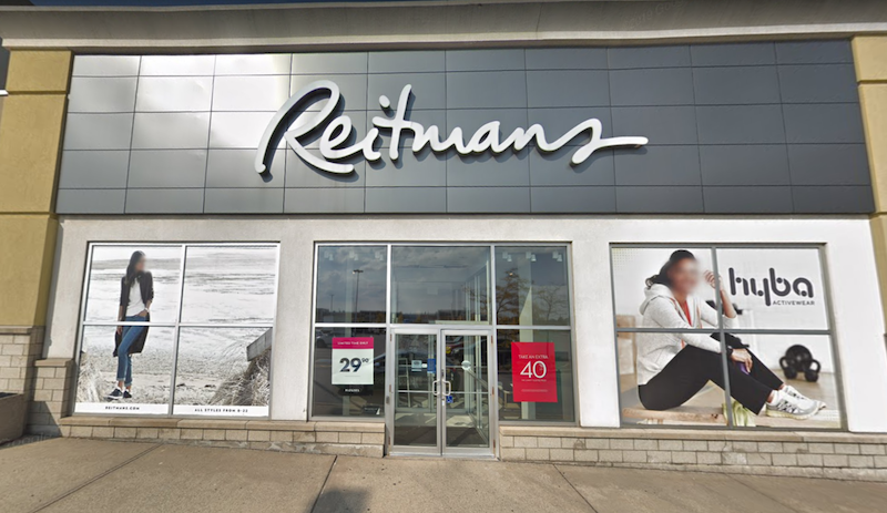 Reitmans number of stores Canada 2022